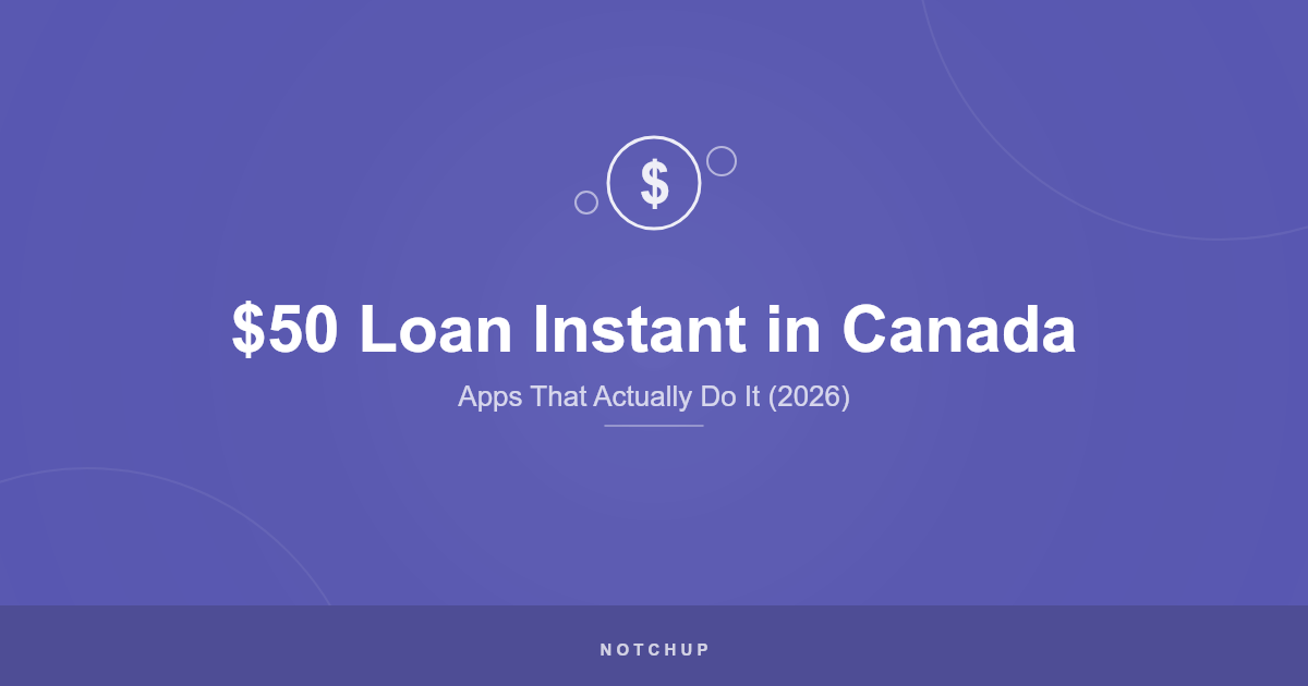 $50 Loan Instant in Canada (2026): Apps That Actually Do It