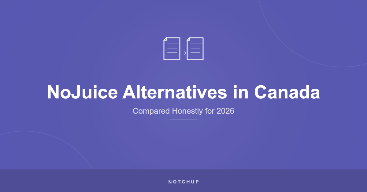 NoJuice Loan Alternatives in Canada (2026): No Juice vs 6 Cheaper Options