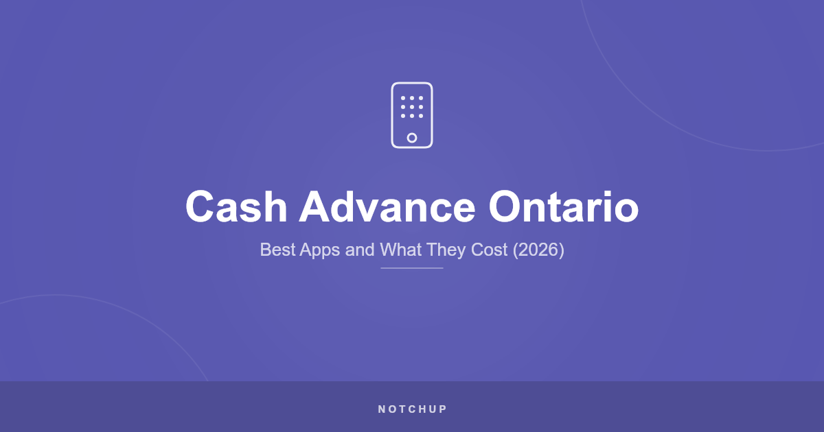 Cash advance Ontario 2026: $5 flat e-Transfer advance compared to a $42 payday loan on $300