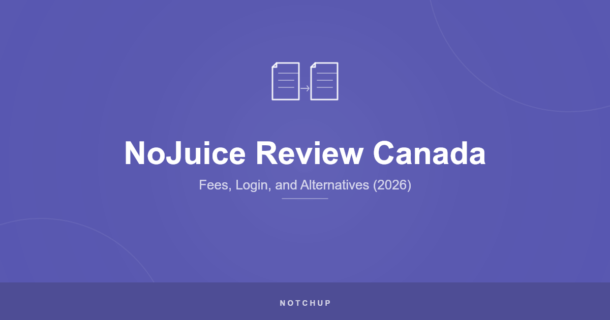 NoJuice review 2026: unverified fees, login, and licence for the Canadian cash advance site