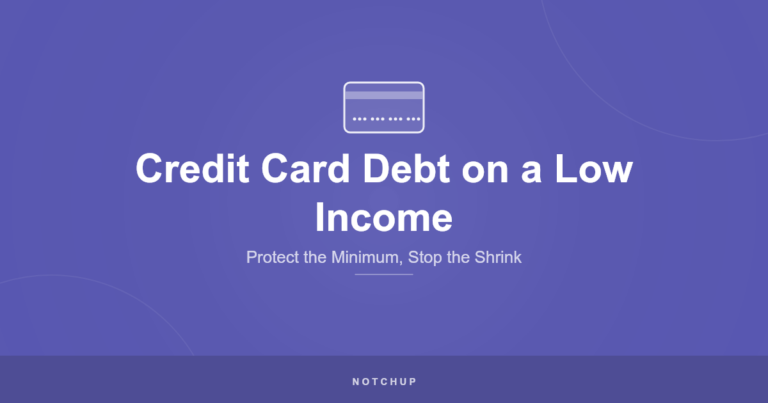How to Pay Off Credit Card Debt on a Low Income in Canada